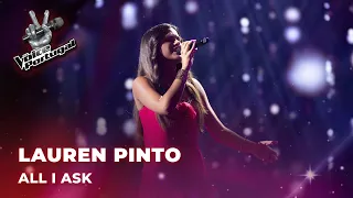 Lauren Pinto | “All I Ask” | Blind Auditions | The Voice Portugal 2023