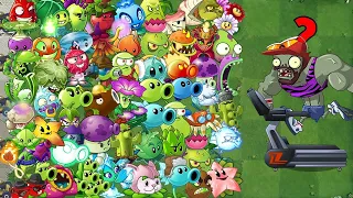 PvZ 2 How Many Plants use 5 Power Up Can Defeat Cardio Zombie Phase 3