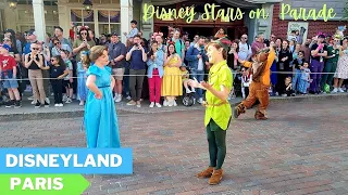 Disneyland Paris, 32nd Anniversary! Peter Pan has lost his shadow! Disney Stars on Parade, 2024