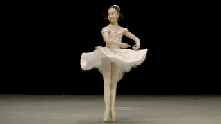 Variation of a girl with pigtails from the ballet "Graduation Ball"