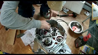 Baltmotors 250 сборка двигателя ч 6