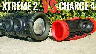 JBL XTREME 2 VS. JBL CHARGE 4 EXTREME BASS TEST