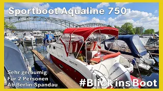 Sportboot Aqualine 750 – klassischer Weekender