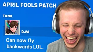 THE GREATEST OVERWATCH 2 PATCH EVER?! (April Fools Patch Notes)