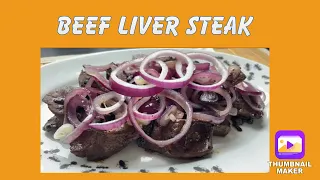 Beef Liver Steak Recipe