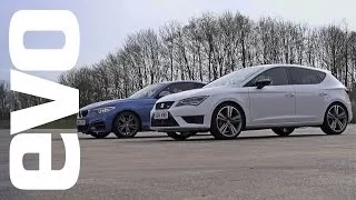 BMW M235i vs SEAT Leon Cupra | evo DRAG BATTLE