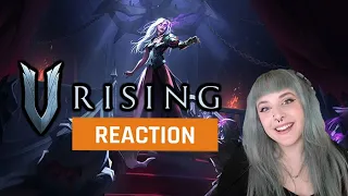 My reaction to the V Rising Official Early Access Launch Trailer | GAMEDAME REACTS