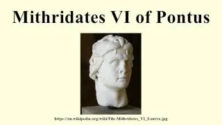 Mithridates VI of Pontus