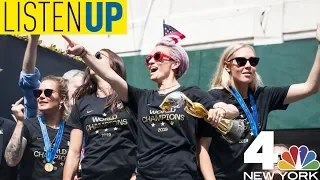 NYC Hosts the 2019 Ticker Tape Parade for US Women's Soccer Team