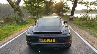 Cayman 718 GTS 4.0 (6speed) Manual sound / acceleration