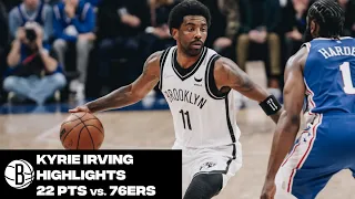 Kyrie Irving Highlights | 22 Points vs. Philadelphia 76ers