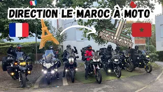 🇫🇷 DIRECTION LE MAROC 🇲🇦 A MOTO - Prt 1/2 - Sète - Tanger Med