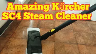 Amazing Kärcher SC4 Steam Cleaner | Cleaning A Dirty Kitchen (Part 1)