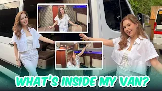 WHAT’S INSIDE MY VAN? | VAN TOUR | Cristina Gonzalez Romualdez