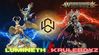 Lumineth Realm Lords Vs Kruleboyz  | Battle Report Age of Sigmar | Ep.03