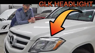 How to Remove and Install 09-15 Mercedes GLK250 - GLK350 Headlight Replacement