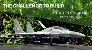SUKHOI SU 30 MK, 1/48 scale full build by Mini Hobby Models.