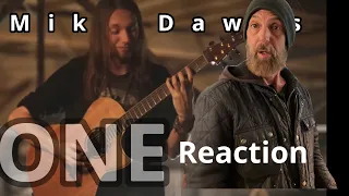 MIKE DAWES COVERS METALLICA--Amazing SOLO GUITAR--PRO GUITARIST REACTS