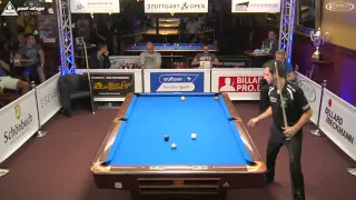 Stuttgart Open 2015, No. 23, 1/8 Final, Sebastian Staab vs. Ricardo Gutjahr, 10-Ball, Pool-Billard