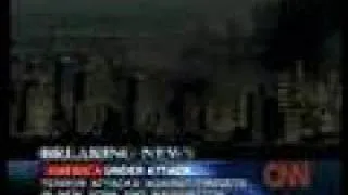 WTC7 on the verge of collapse, Rose Arce, CNN, 12:22, 9/11