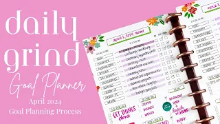 How I Use The Daily Grind Planner For My Goal Planning In FULL DETAIL| My Planning Process