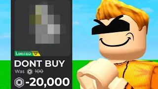 I Spent 20,000 robux in the worst way