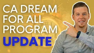 CA Dream For All UPDATE!