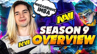 NAVI clawz Тестирует Нового Героя Valkyrie на Арене (Обзор Apex Legends Season 9)