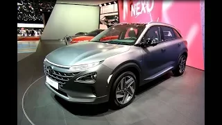 HYUNDAI NEXO FUELL CELL SUV FUV ELECTRIC CAR NEW MODEL WORLD PREMIERE WALKAROUND AND  INTERIOR