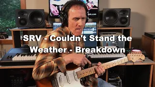 SRV Couldn't Stand the Weather - Breakdown with Diagrams and Scales!