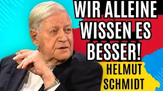 Helmut Schmidt, THE BEST OF! Kernkraft, Zuwanderung, Frauen, Islam und Russland