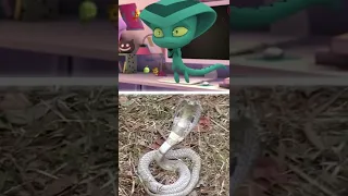 Kwamis in real life Sass - Snake | Miraculous Ladybug #Shorts