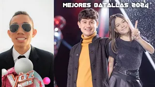 Mejores Batallas de La voz Kids Colombia 2024