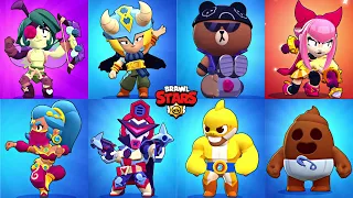 Brawl Stars - All New Skins & Brawlers Unlock Animation | Season 24 & 25