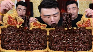 ASMR Mukbang Fried chicken, Fried Noodles And Other foods Eating Show | Chinese Eating Challenge #12