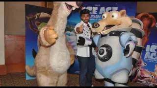 Arjun Kapoor at Ice Age promotions Video