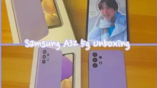 Samsung A32 5g Unboxing💜 | Aly