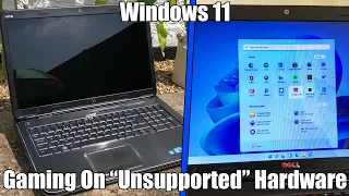 I Installed Windows 11 On My 11-Year-Old Unsupported Dell XPS Gaming Laptop...