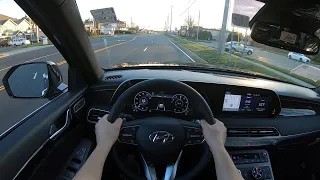 2021 Hyundai Palisade Calligraphy POV Test Drive and impressions