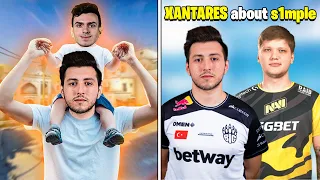 XANTARES s1mple ile attıkları 1v1 hakkında | XANTARES Tarık'a troll sorular eğlenceli fpl maçı özeti