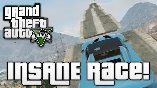 GTA V: STAIRWAY TO HEAVEN! (GTA 5 Online Funny Moments)