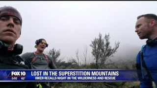 Man rescued from Superstition Mountains speaks