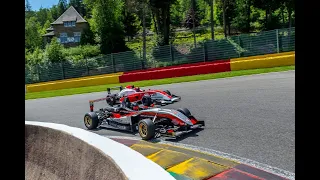 Formula 3 Onboard Spa Francorchamps, Race 1, Christian Wachter, 26.06.2021, AIM Smatry Cam