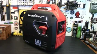 PowerSmart 2500 Watt Gas Powered Portable Inverter Generator