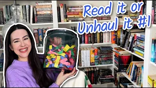 This reading challenge will be the end of me || Read it or Unhaul it Vlog #1 2024