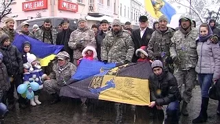 З передової на Коломийщину повернулися бійці