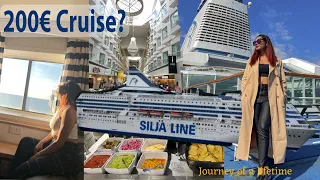 Helsinki to Stockholm on Silja Symphony | Cute Islands and a Grand Buffet! #Europe travel vlog #3