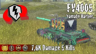 FV4005  |  7,6K Damage 5 Kills  |  WoT Blitz Replays