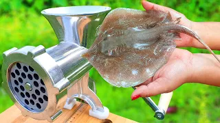 Experiment: Stingray vs Meat Grinder