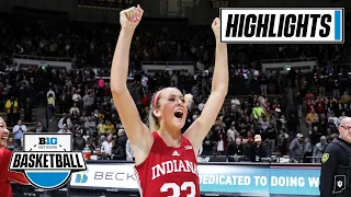 Indiana at Purdue | Highlights | Big Ten Women's Basketball | Feb. 5, 2023